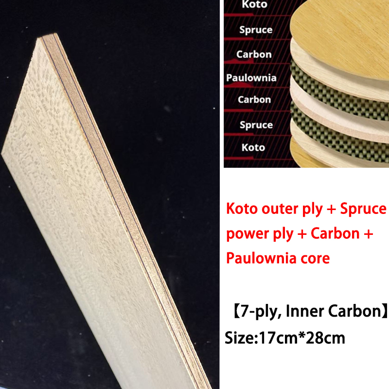 Koto DIY Table Tennis Blade Wo - Table Tennis Logo recension och pris