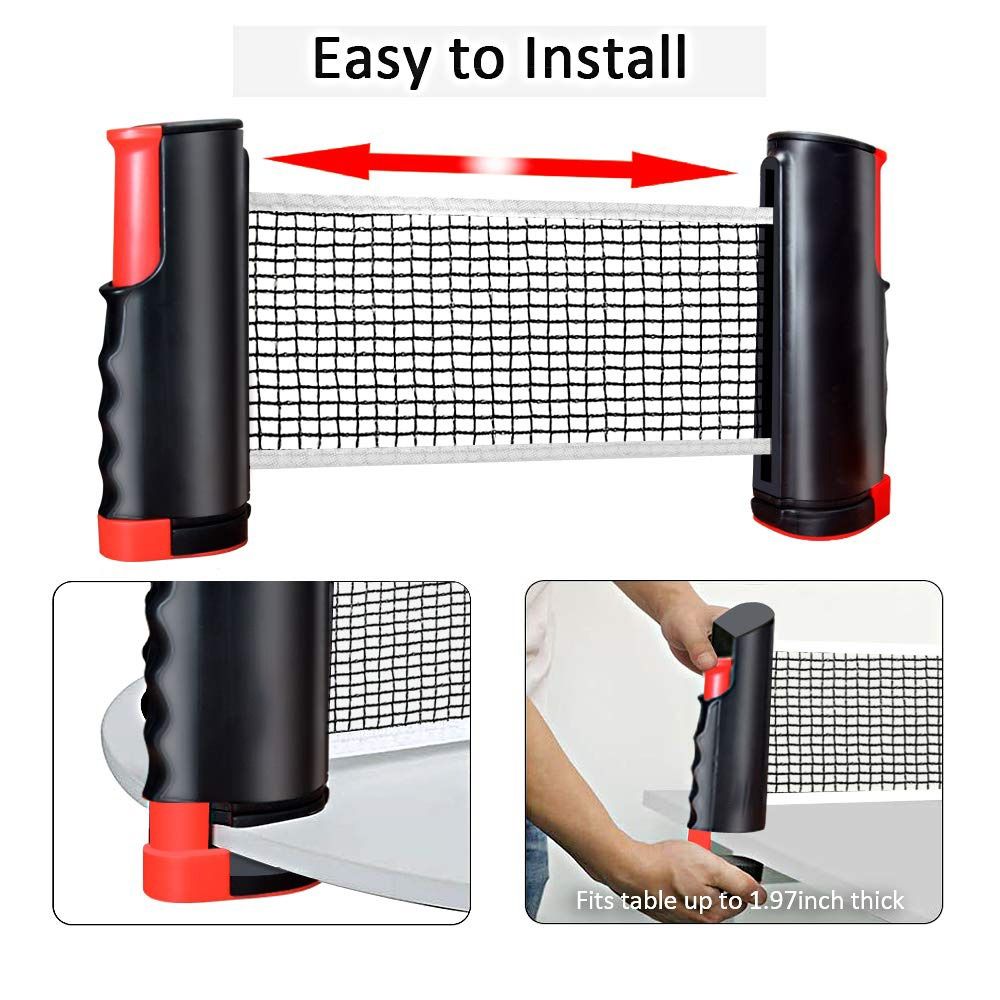 Retractable Net Ping Pong Net  - Table Tennis Ace recension och pris