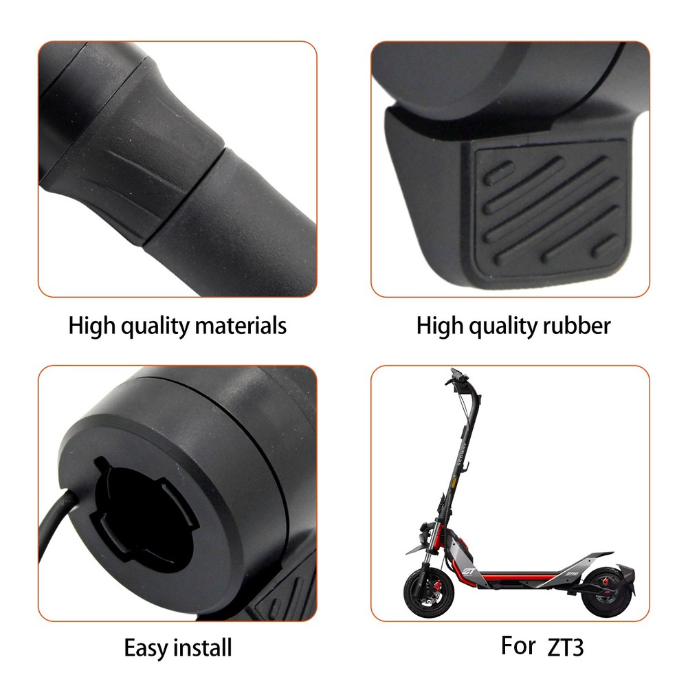Throttle Grip FOR ZT3 Scooter  - Rubber Booster Speed recension och pris