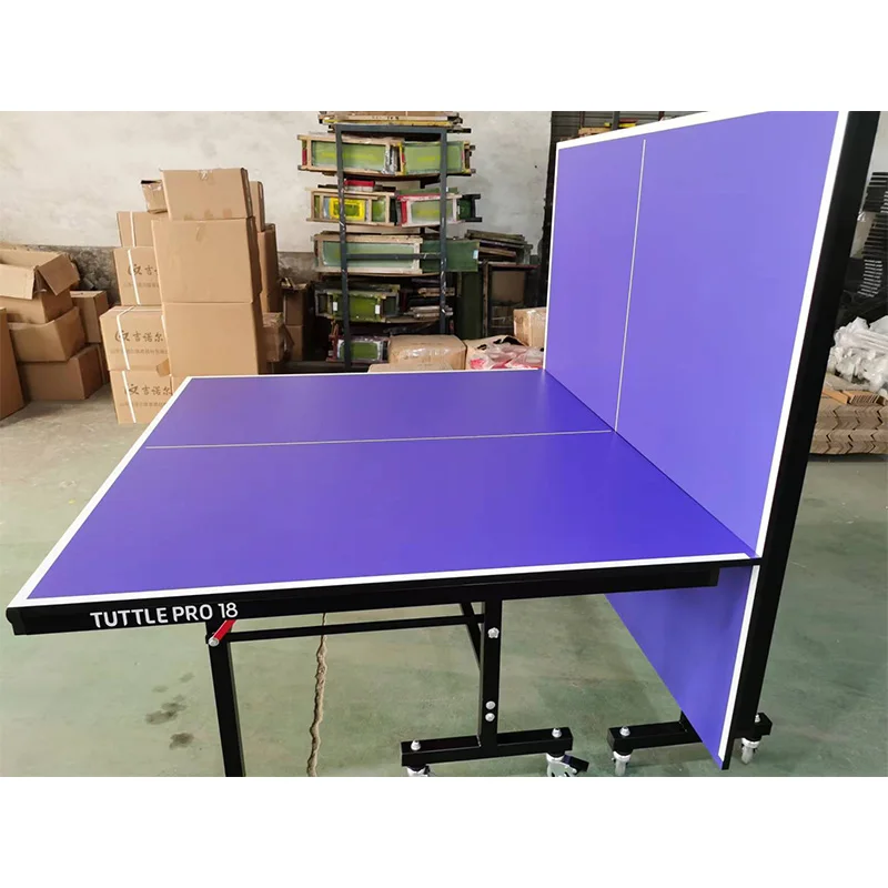 2026 Professional Indoor Remov - Table Tennis Folding Table recension och pris