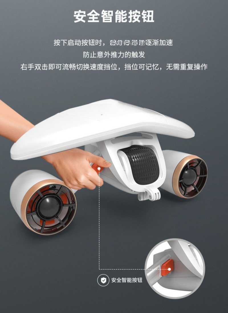 Underwater thrusters, diving b - Rubber Booster Speed recension och pris