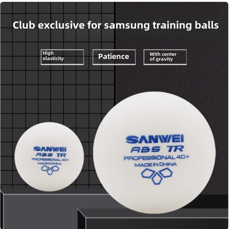 100 pcs Sanwei New Materials P - Table Tennis Logo recension och pris