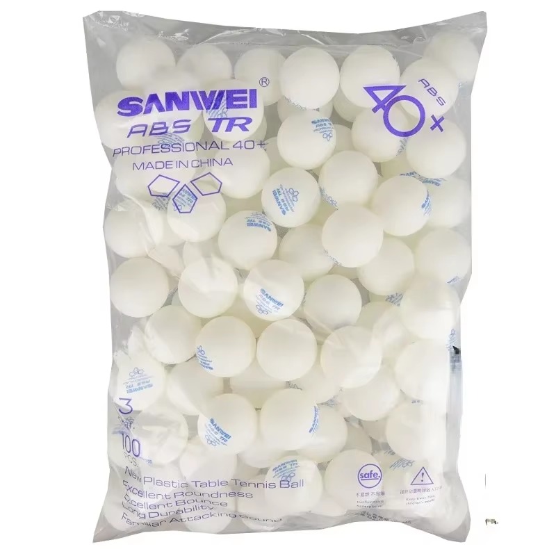 100 pcs Sanwei New Materials P - Table Tennis Logo recension och pris