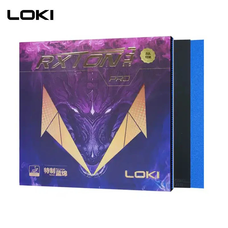 LOKI RXTON 3 Pro Blue Cake Spo - Table Tennis Db Rubbers recension och pris