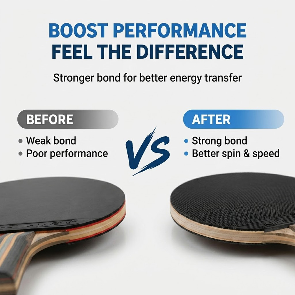 50ML Table Tennis Rubber Glue  - Rubber Booster Speed recension och pris