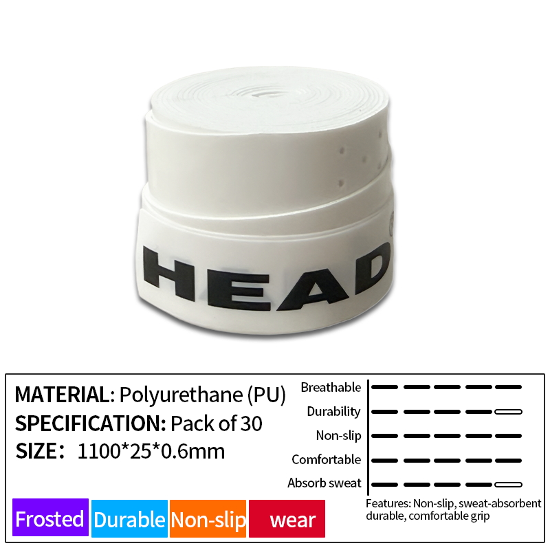 15PCS HEAD Tennis Overgrip Pad - Side Tape Racket recension och pris