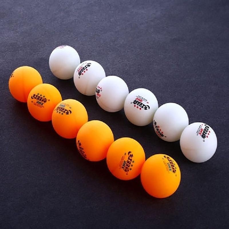 6 Pcs New 3-Star Ping Pong Bal - Table Tennis Logo recension och pris